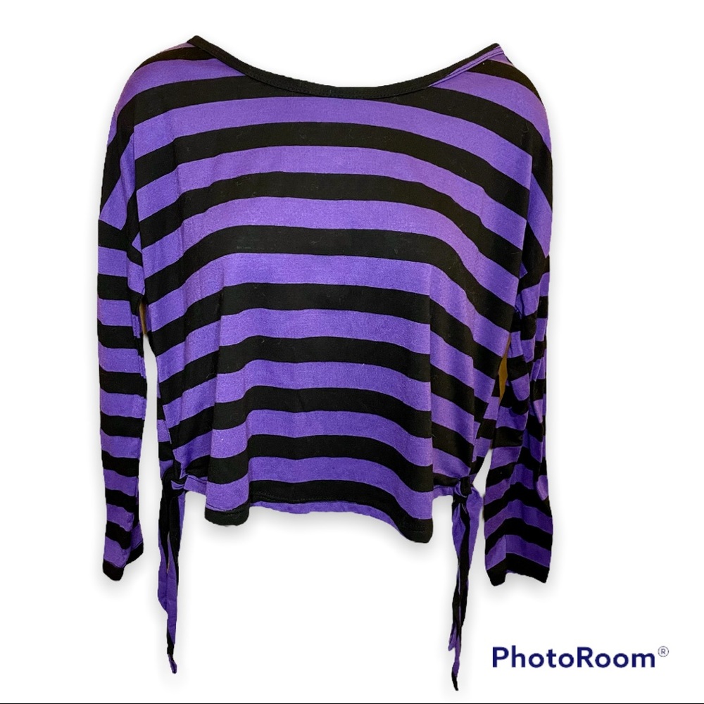 Striped Crop Top